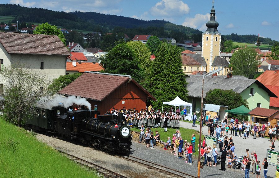 Waldviertelbahn 115 Jahr Feier Groß Gerungs (3)